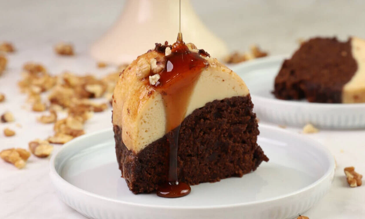 Το επιδόρπιο της ημέρας: Σοκολατένιο flan cake